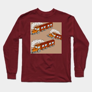 Trains Long Sleeve T-Shirt